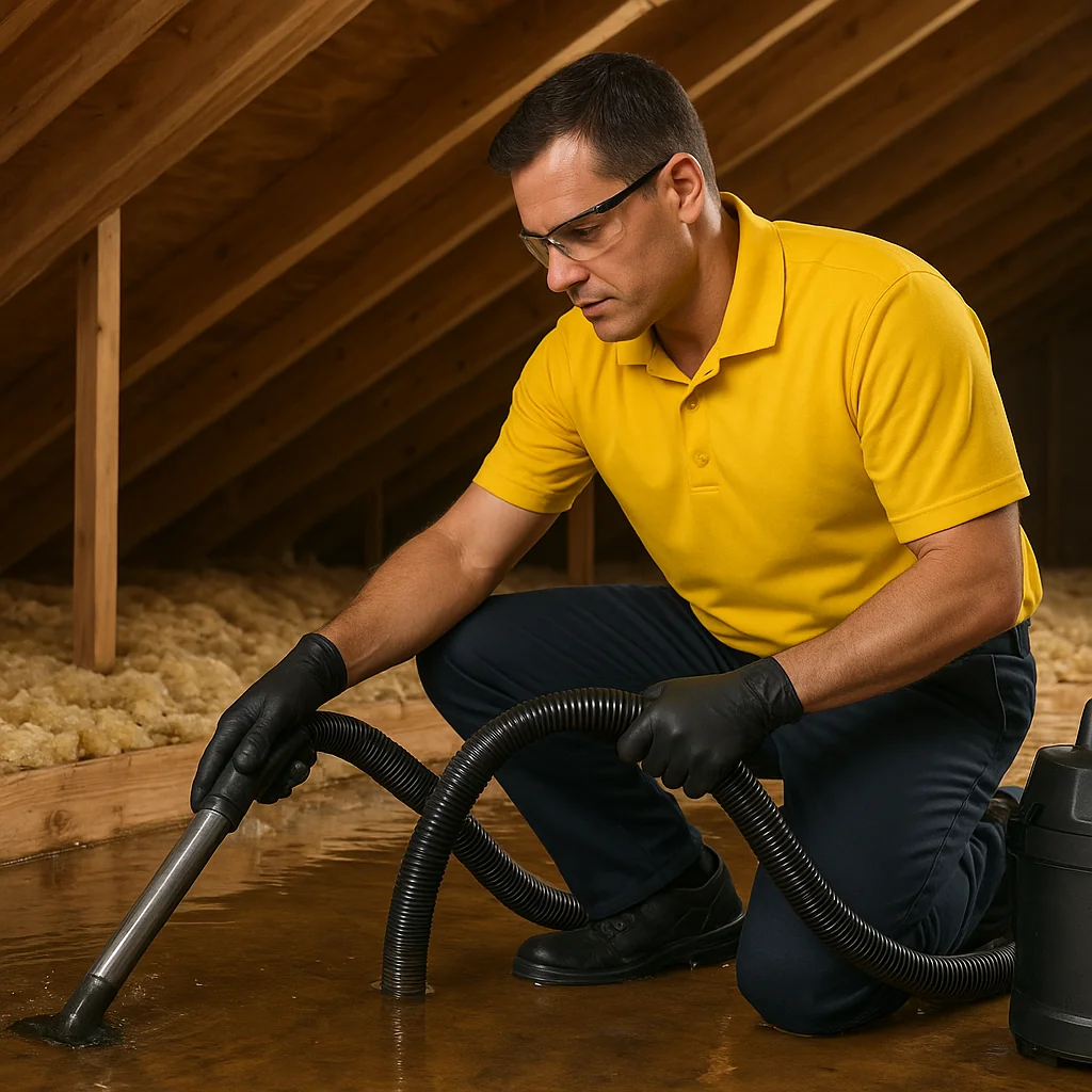 Attic Water Extraction