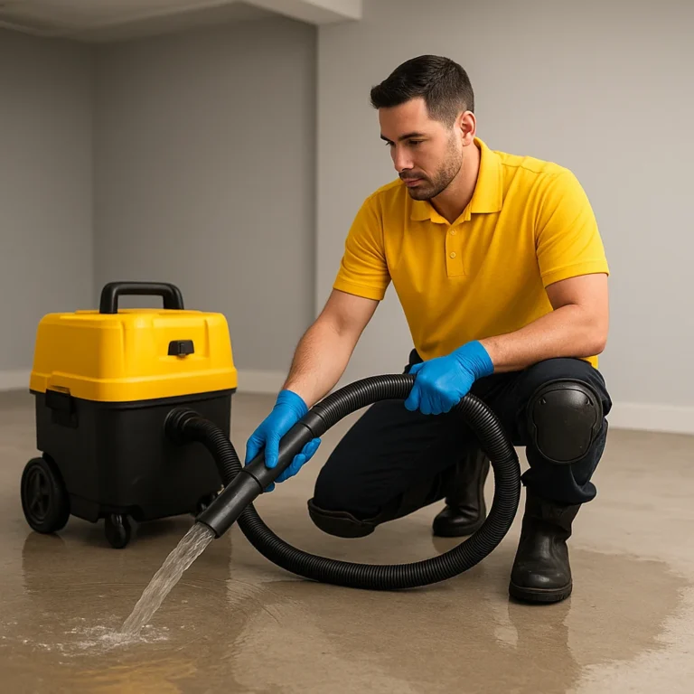Basement Water Extraction