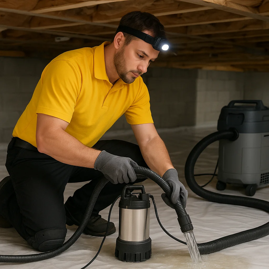 Crawl Space Water Removal