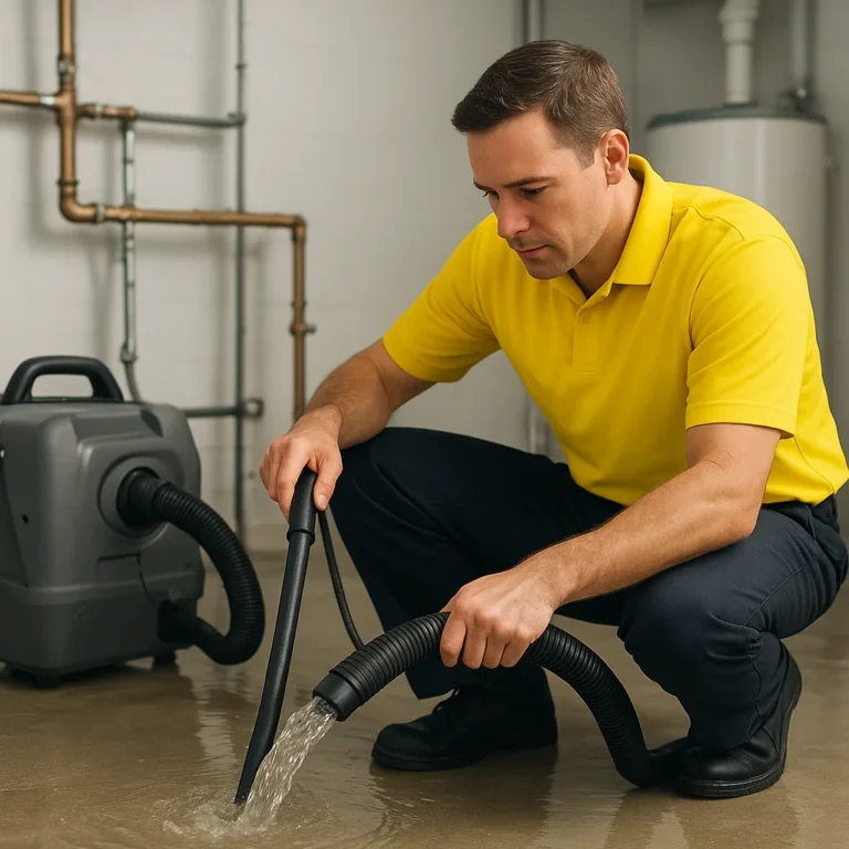 Pipe Burst Water Extraction in ,  